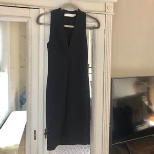 ASTR The Label black midi dress